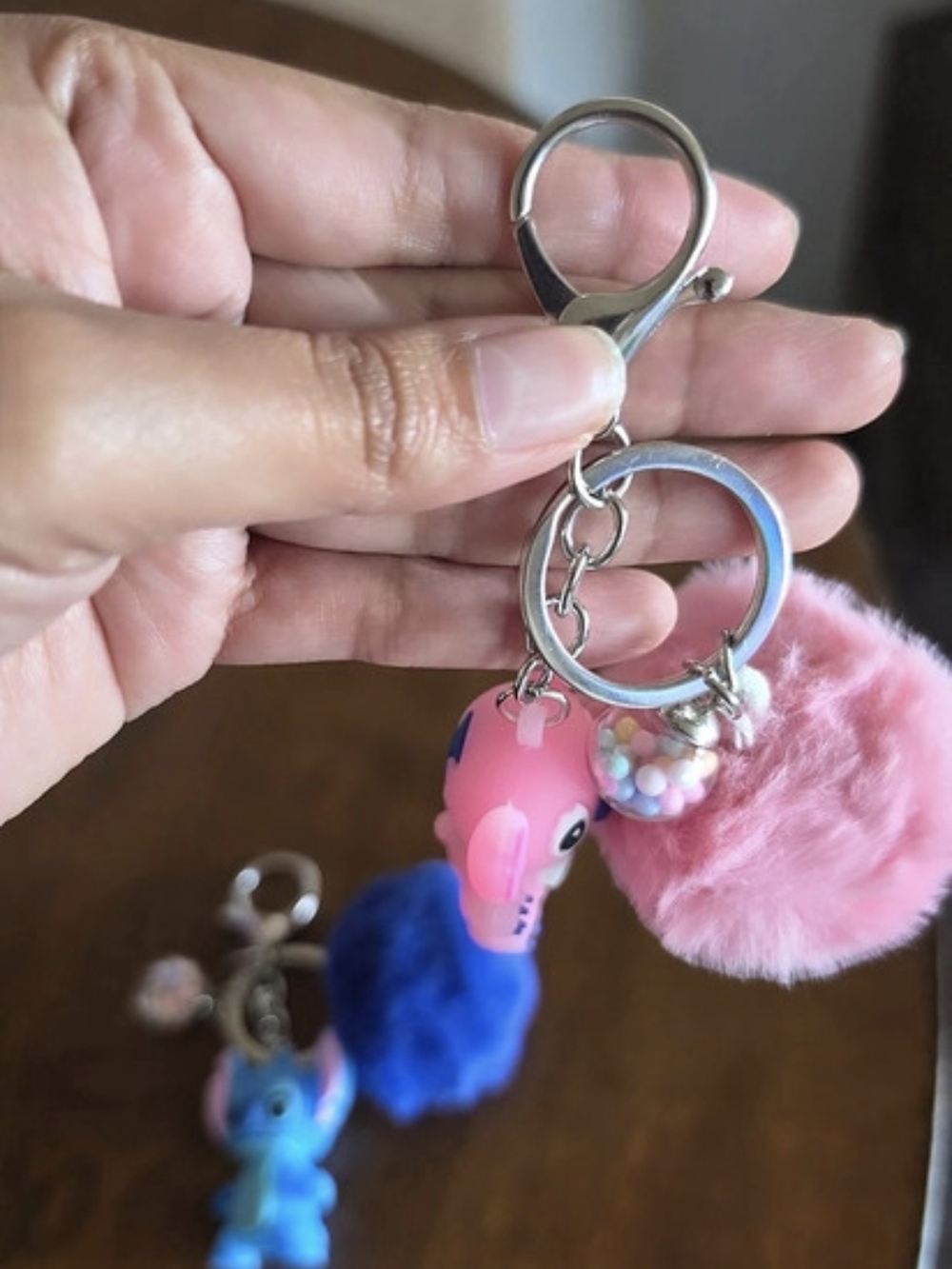 Pink & Blue Character Keychain Set - Picture 5 of 5
